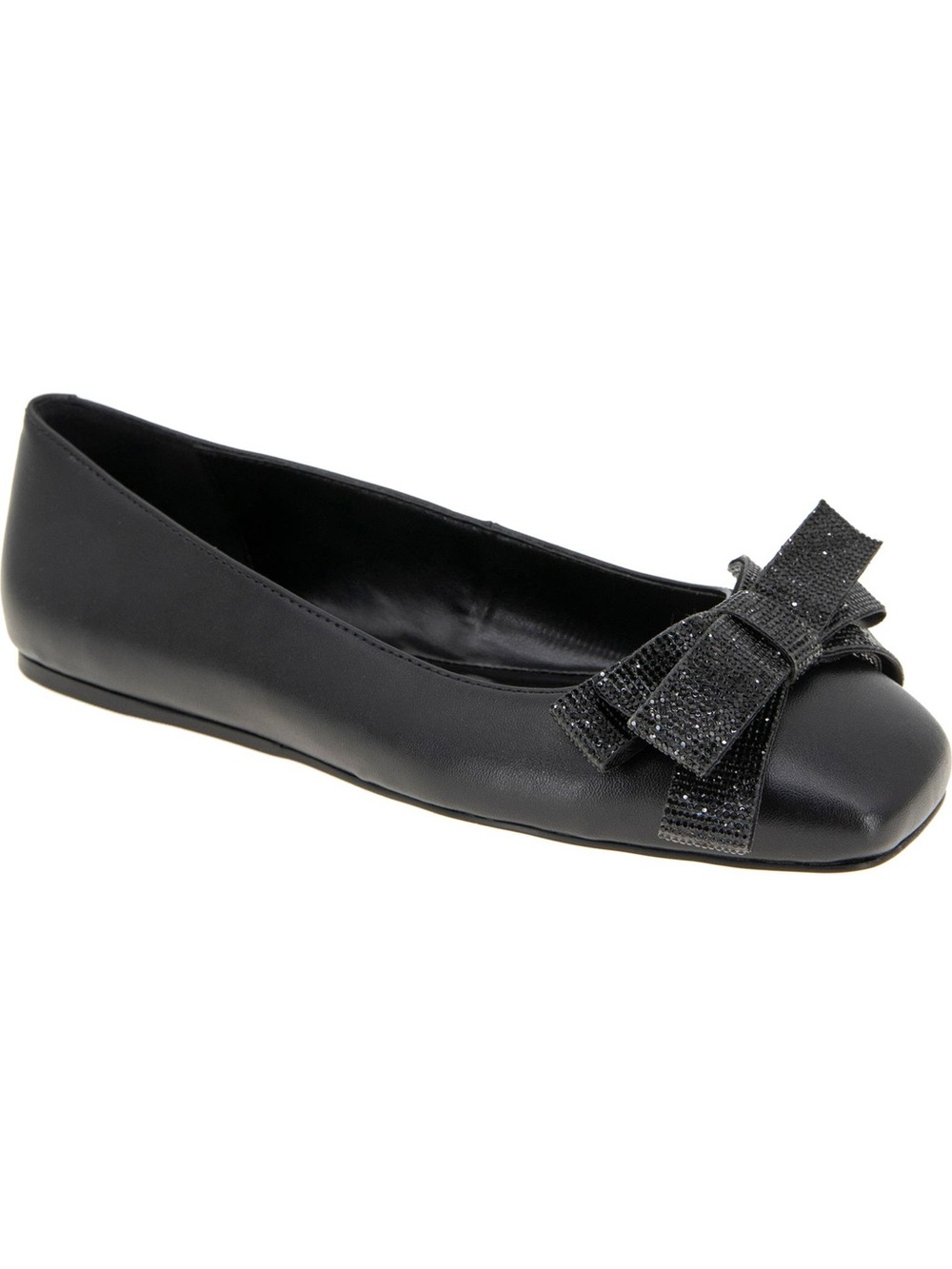 BCBG Black Bow Ballet Flat Women's Size 5 Shoe